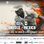 Davis Cup: Την Παρασκευή 6 Φεβρουαρίου η κλήρωση της αναμέτρησης Ελλάδα – Μεξικό στο ΤΑΕ KWON DO