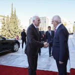 Συνάντηση του Προέδρου της Βουλής των Ελλήνων με τον Πρόεδρο της Δημοκρατίας της Αρμενίας