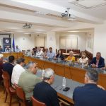 Σύσκεψη στο Επιμελητήριο Ηρακλείου με τον Πρόεδρο της Κεντρικής Ένωσης Επιμελητηρίων Ελλάδος (vid)