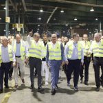 Eπίσκεψη του Πρωθυπουργού Κυριάκου Μητσοτάκη σε μονάδες παραγωγής στη Φλώρινα